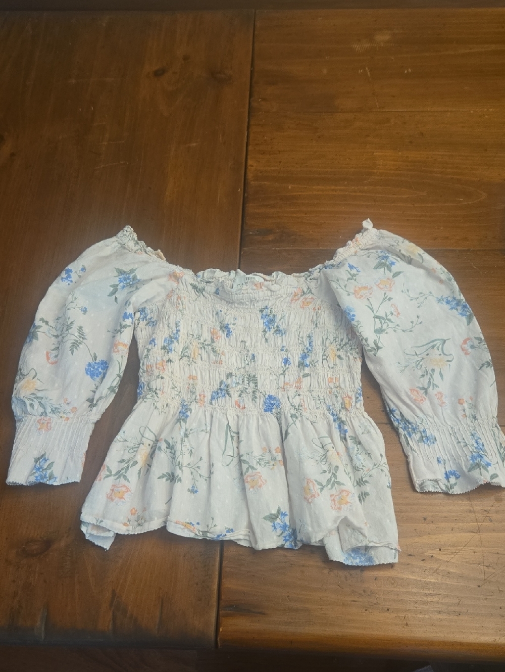Saylor 100% Cotton Spring/summer Floral Top